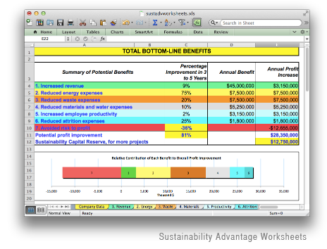 SustainabilityAdvantageWorksheets